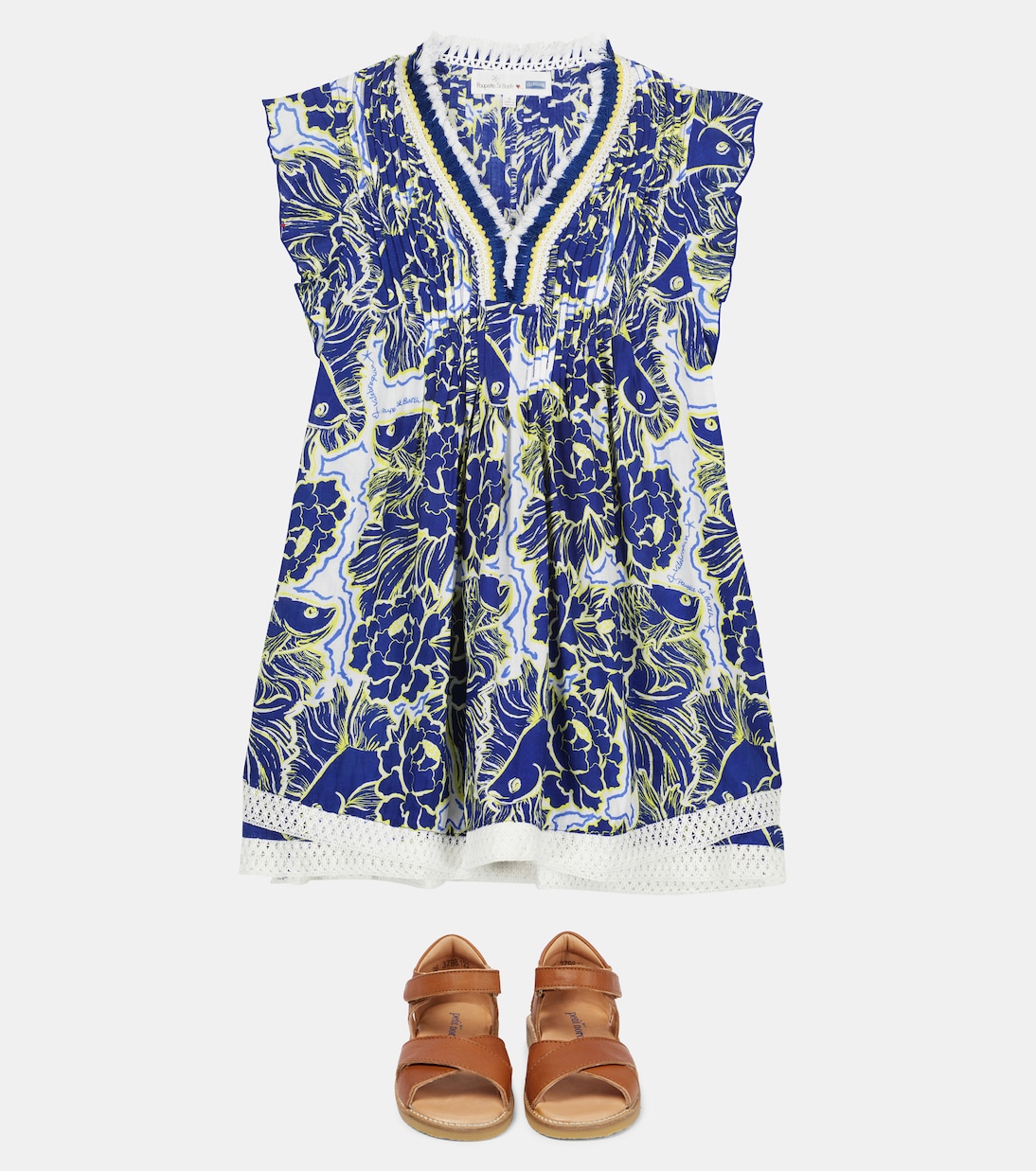 Bedrucktes Kleid Shashou | Vilebrequin Kids