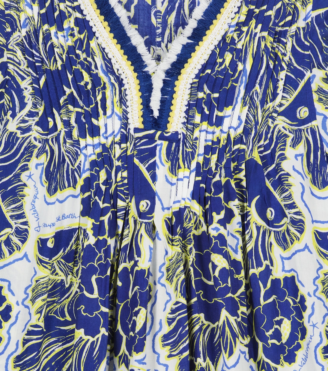 Bedrucktes Kleid Shashou | Vilebrequin Kids