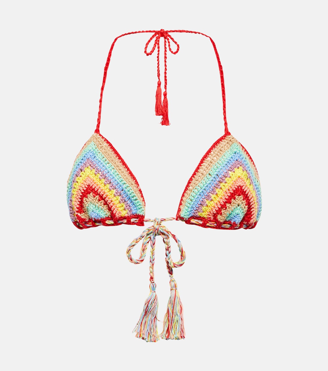 Top de bikini en croché de algodón | Anna Kosturova