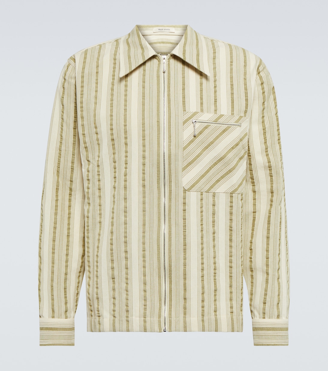 Chaqueta Atlantic de algodón a rayas | Wales Bonner