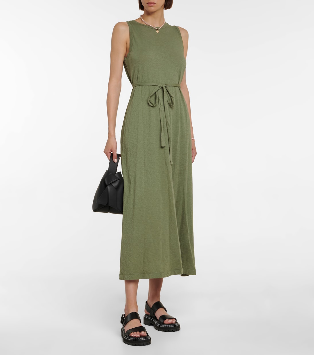 Maxikleid Edith aus Baumwolle | Velvet