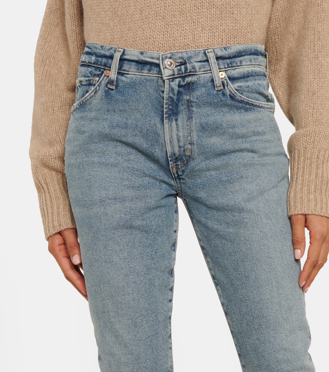 Skyla mid-rise slim jeans | Citizens of Humanity