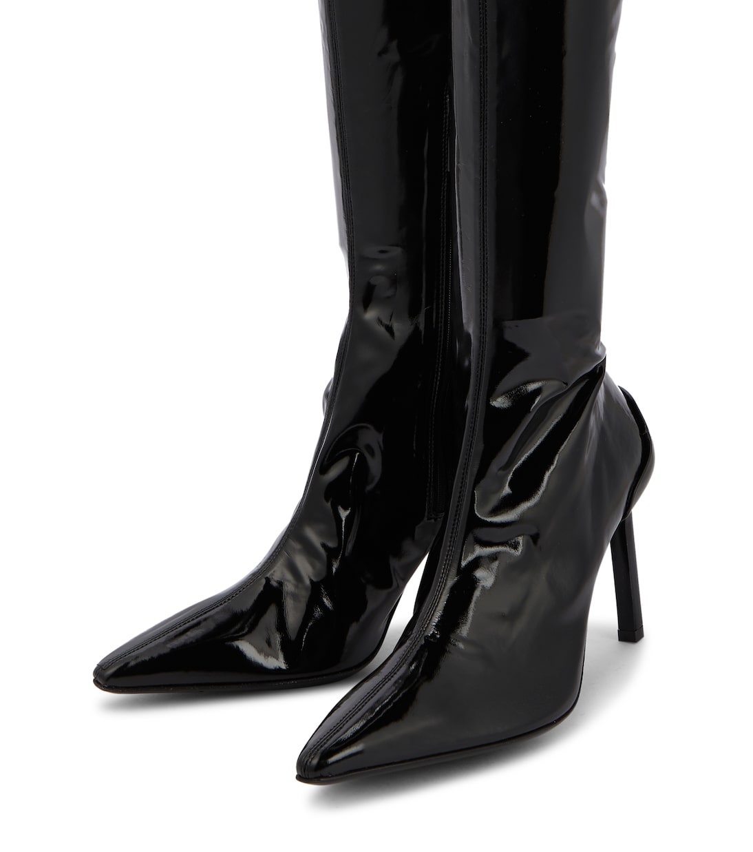 Botas mosqueteras de charol | Courrèges