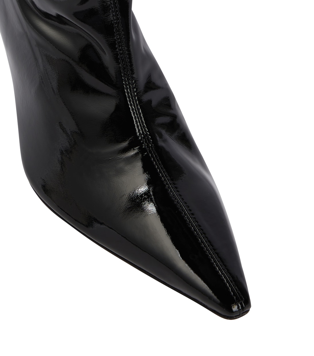 Botas mosqueteras de charol | Courrèges