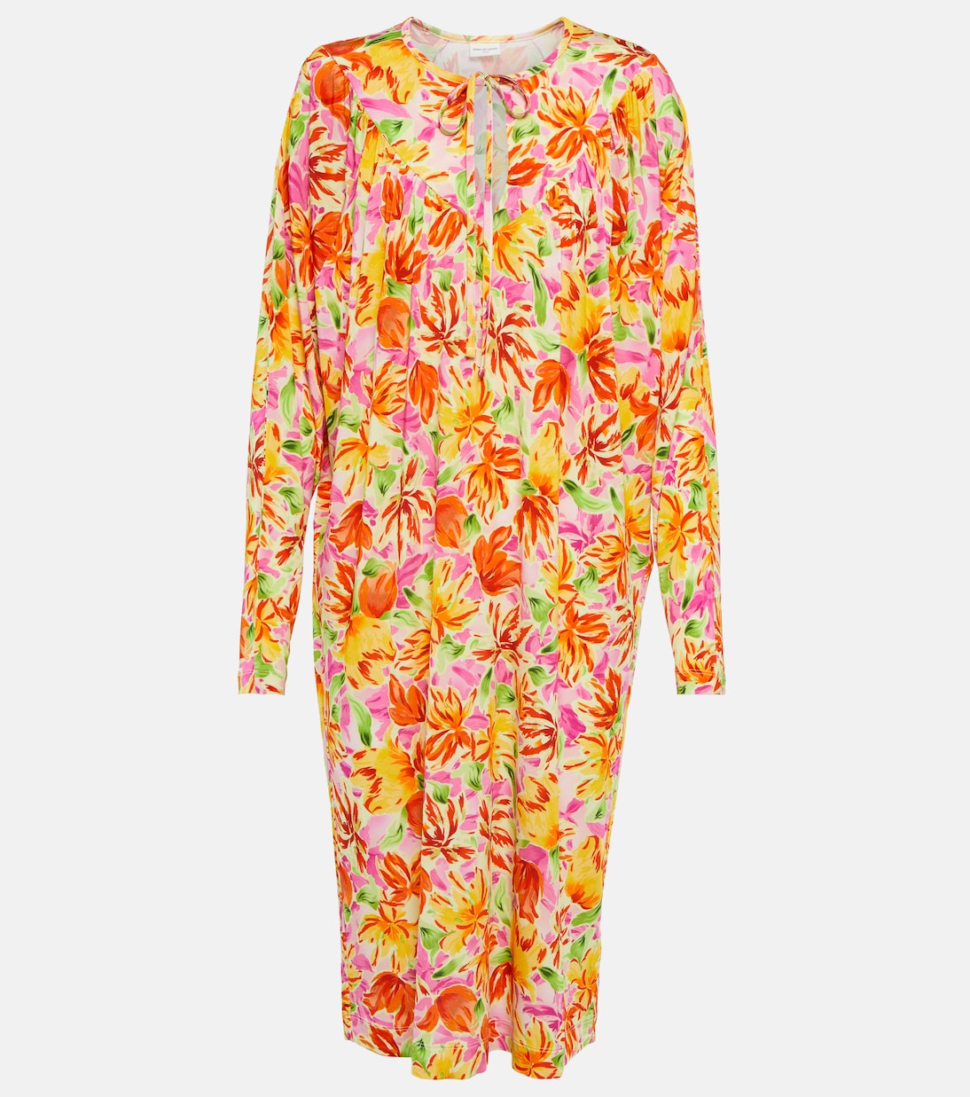 Robe à fleurs | Dries Van Noten