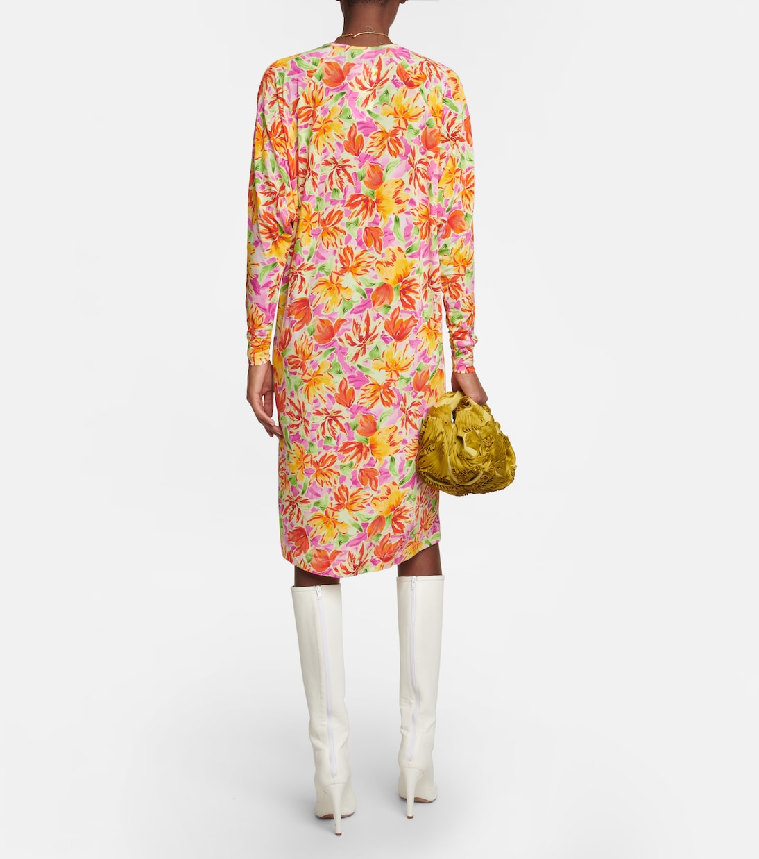 Robe à fleurs | Dries Van Noten