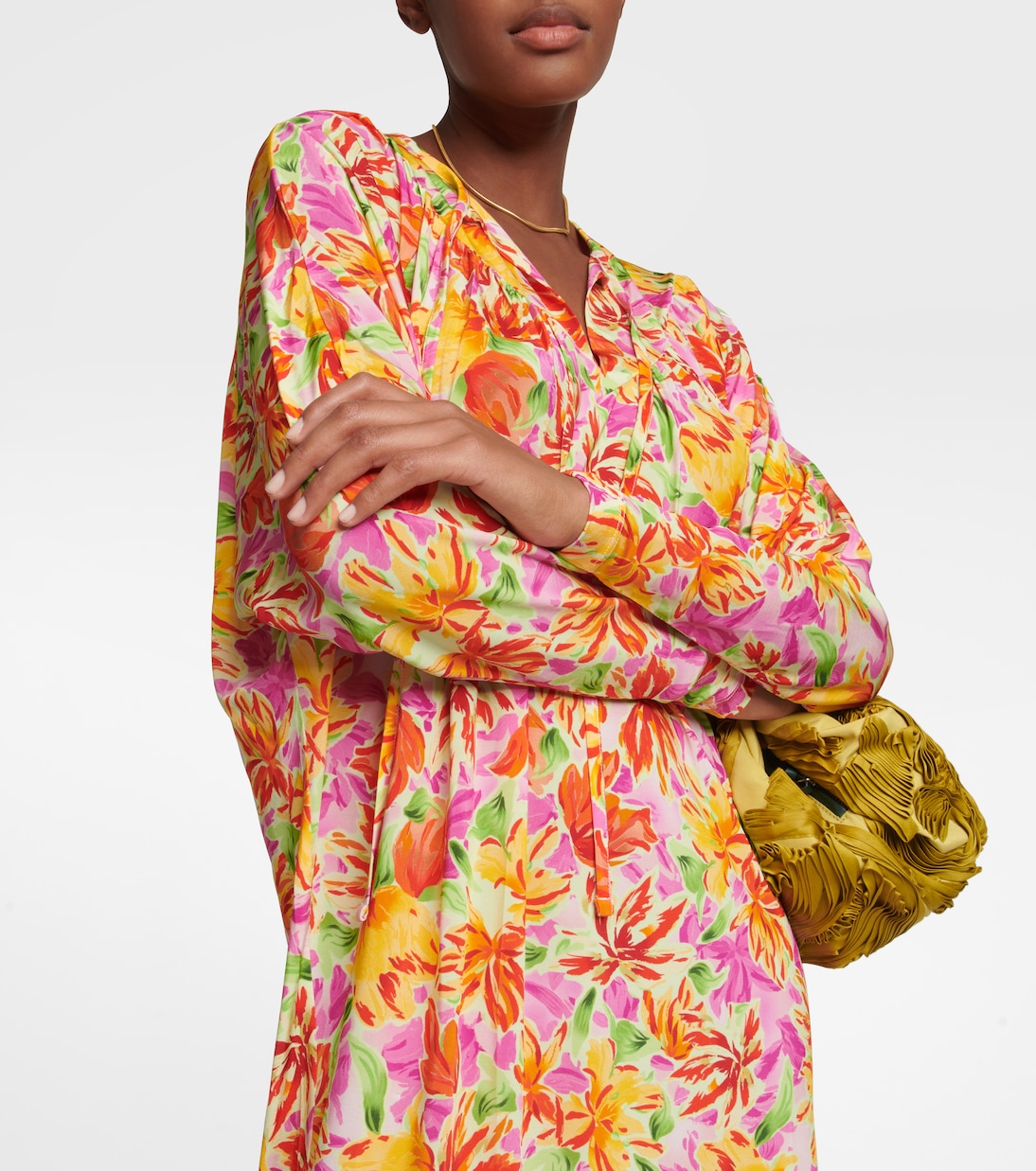 Robe à fleurs | Dries Van Noten