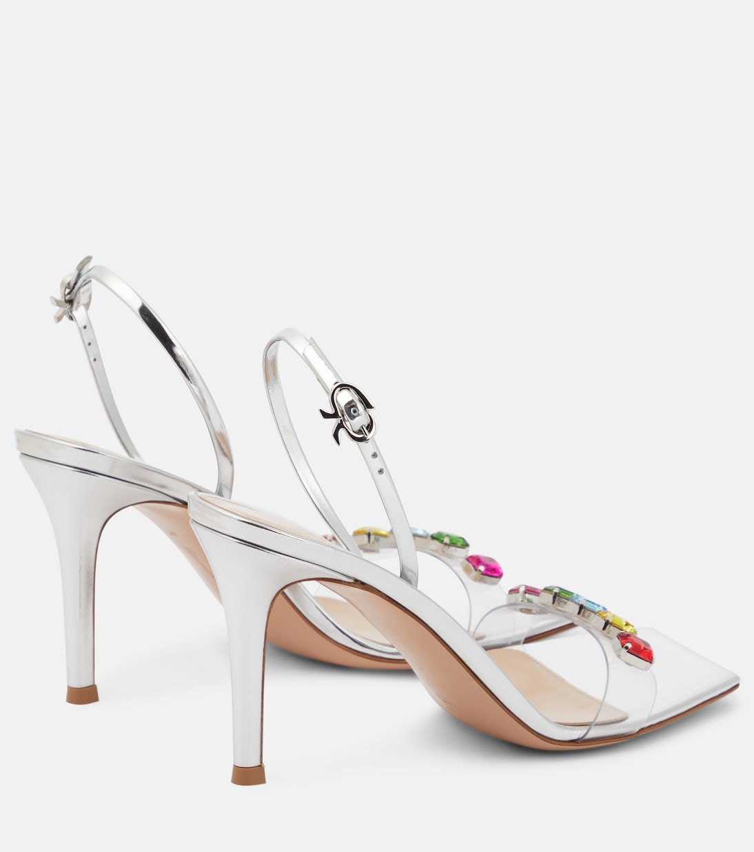 Ribbon Candy slingback sandals | Gianvito Rossi