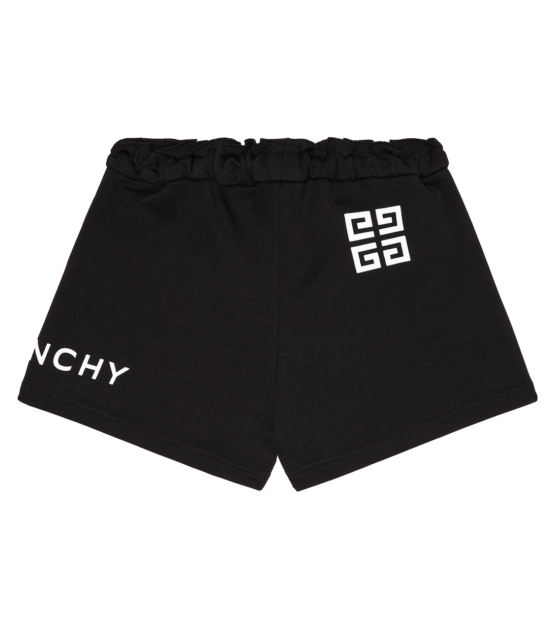 Shorts in misto cotone con logo | Givenchy Kids
