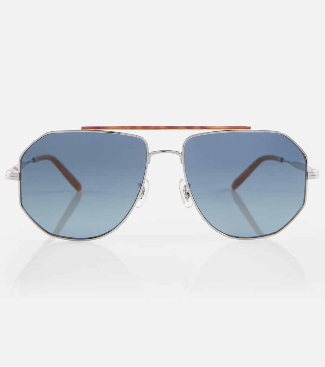 x Oliver Peoples - Occhiali da sole aviator Moraldo | Brunello Cucinelli