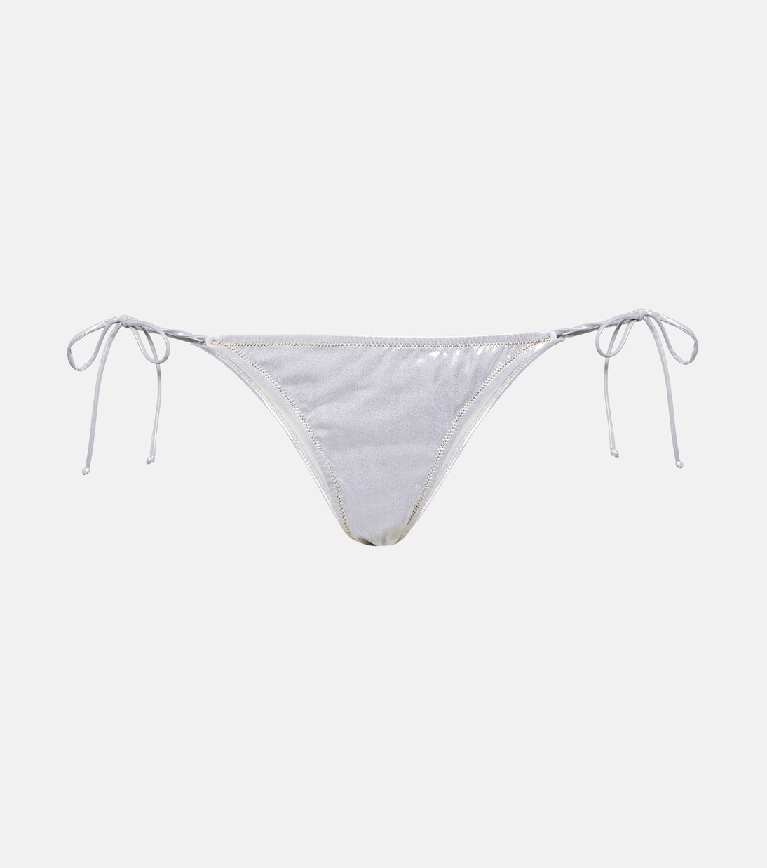 Slip bikini Love Triangle in lamé | Reina Olga
