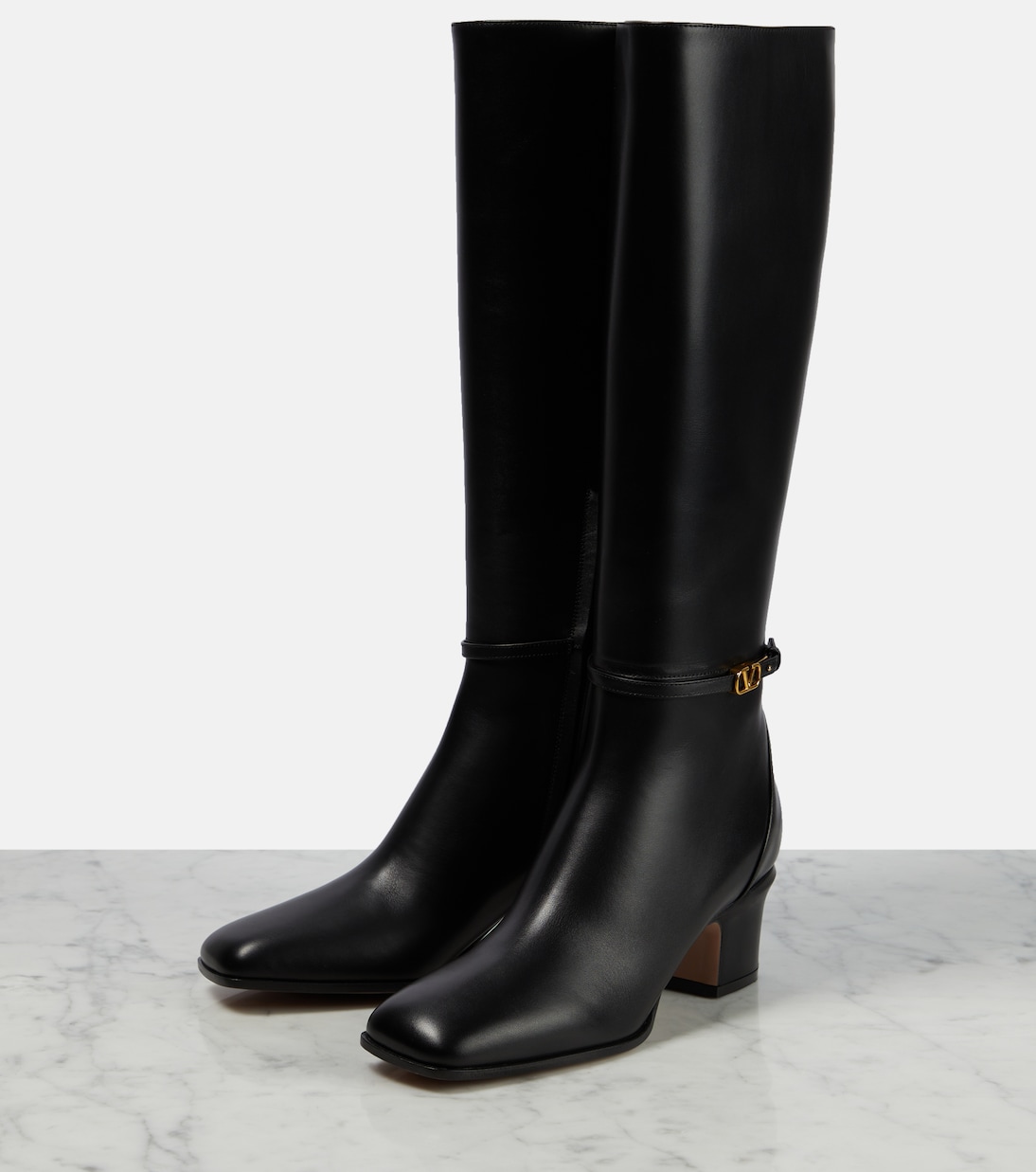 Stiefel VLogo Signature aus Leder | Valentino Garavani