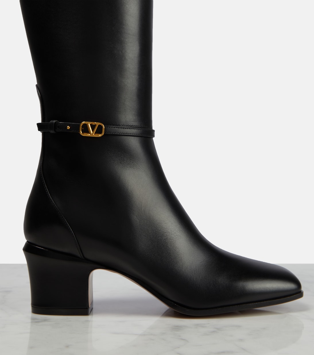 Stiefel VLogo Signature aus Leder | Valentino Garavani