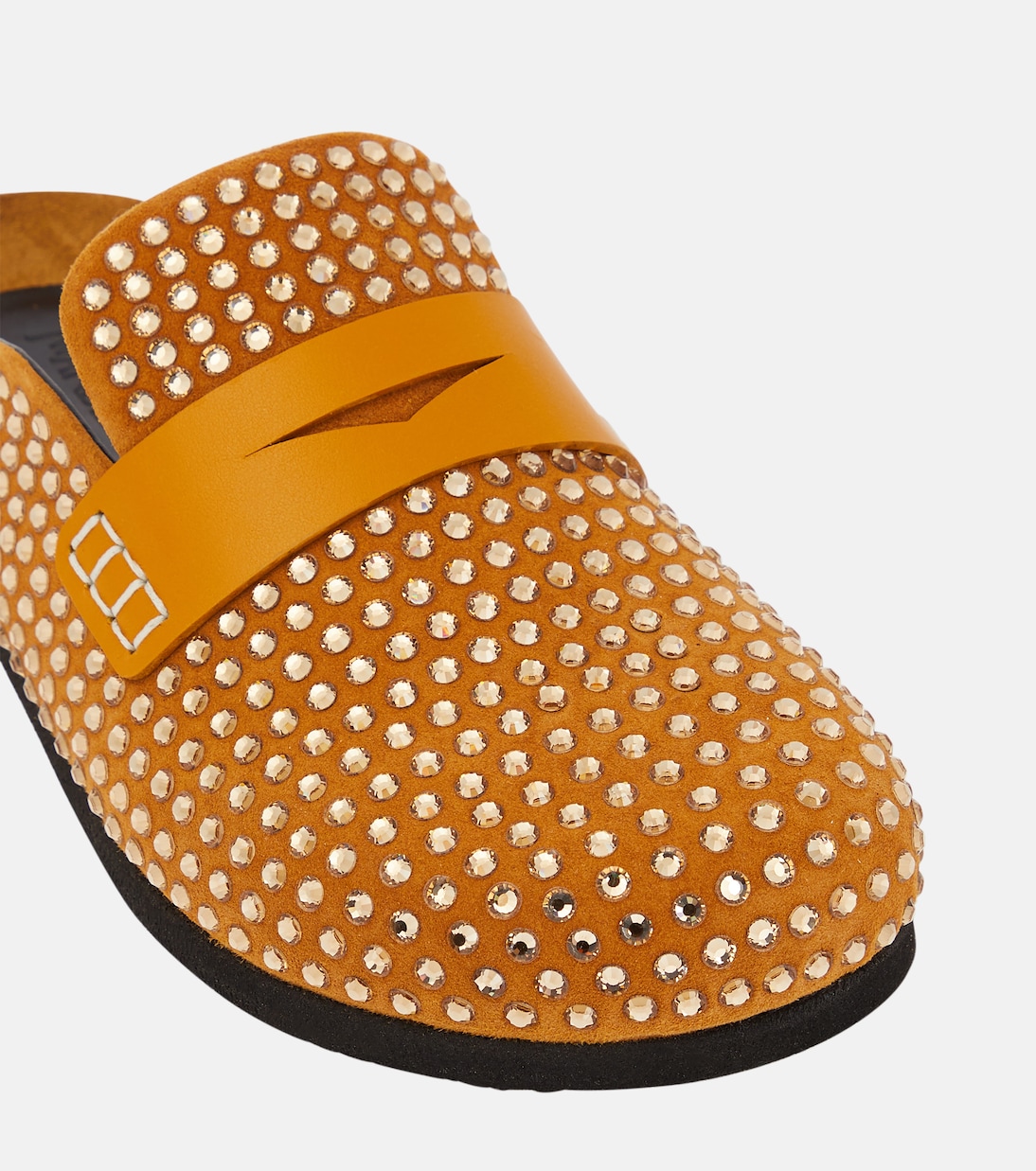 Verzierte Slippers aus Veloursleder | JW Anderson