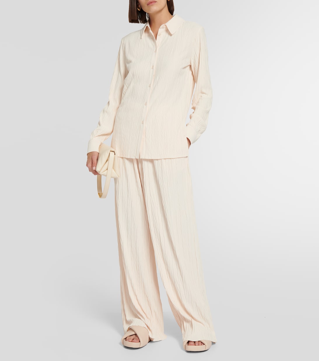 Camisa Paio de jersey plisado | Max Mara