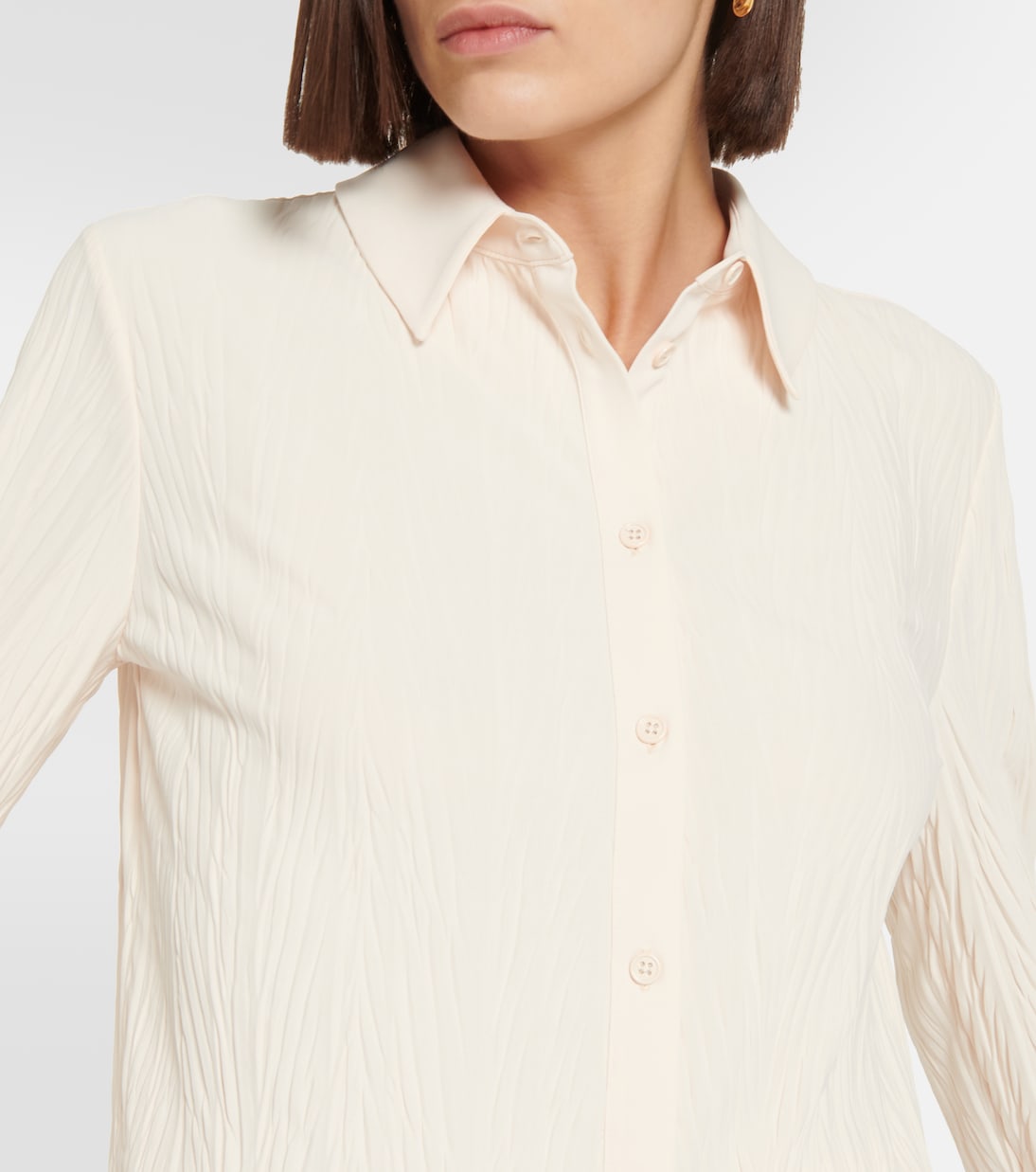 Camisa Paio de jersey plisado | Max Mara
