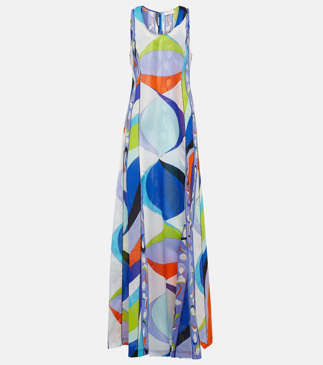 Maxikleid Pesci aus Baumwolle | Pucci