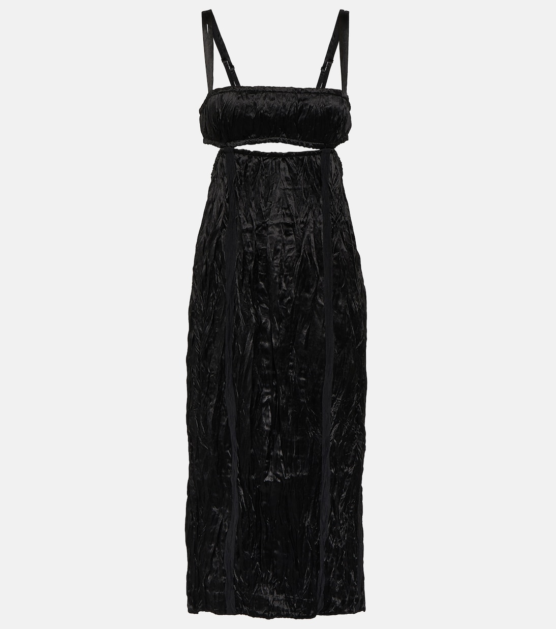 Midikleid aus Satin | Acne Studios