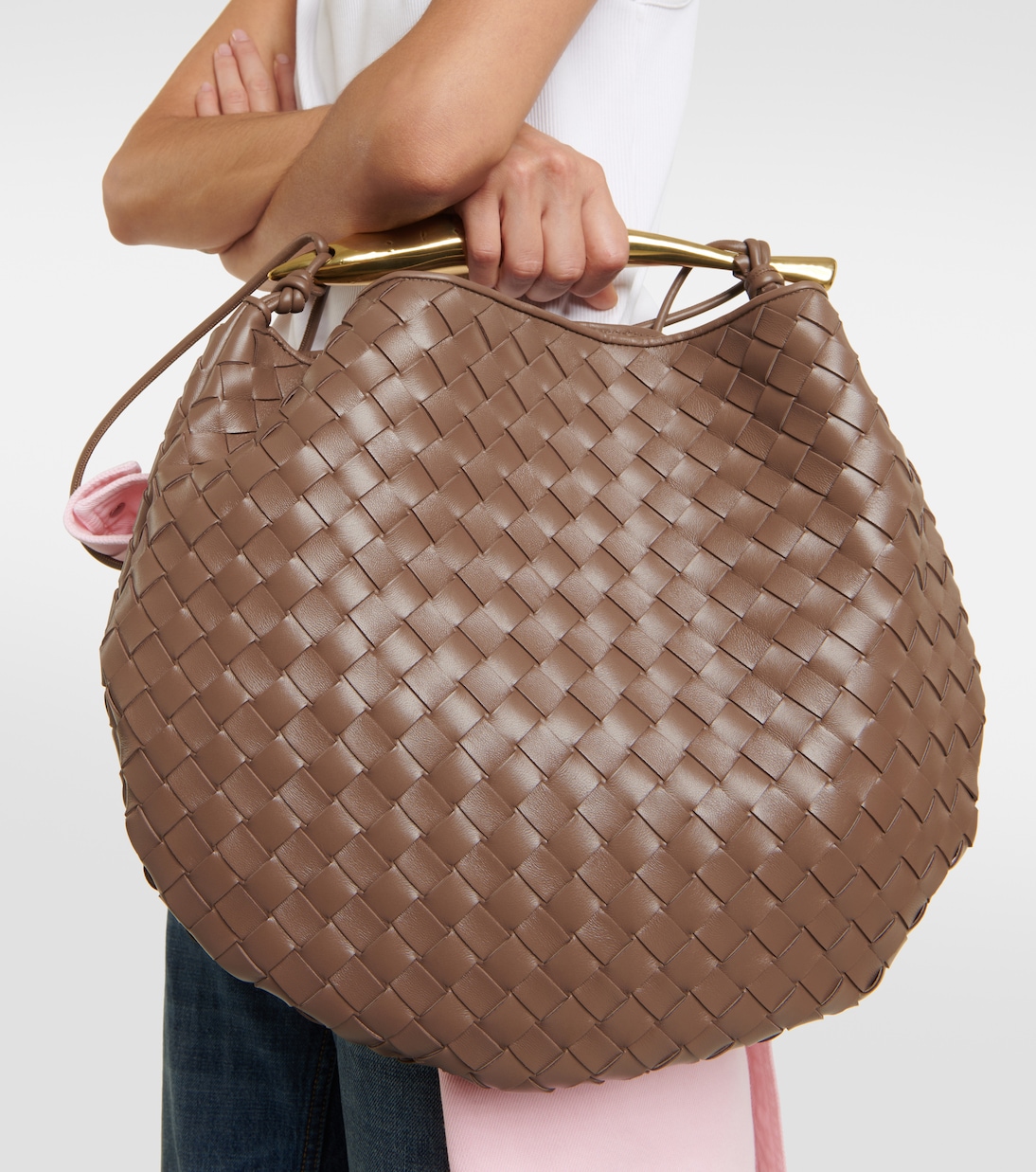 Borsa Sardine Large in pelle | Bottega Veneta