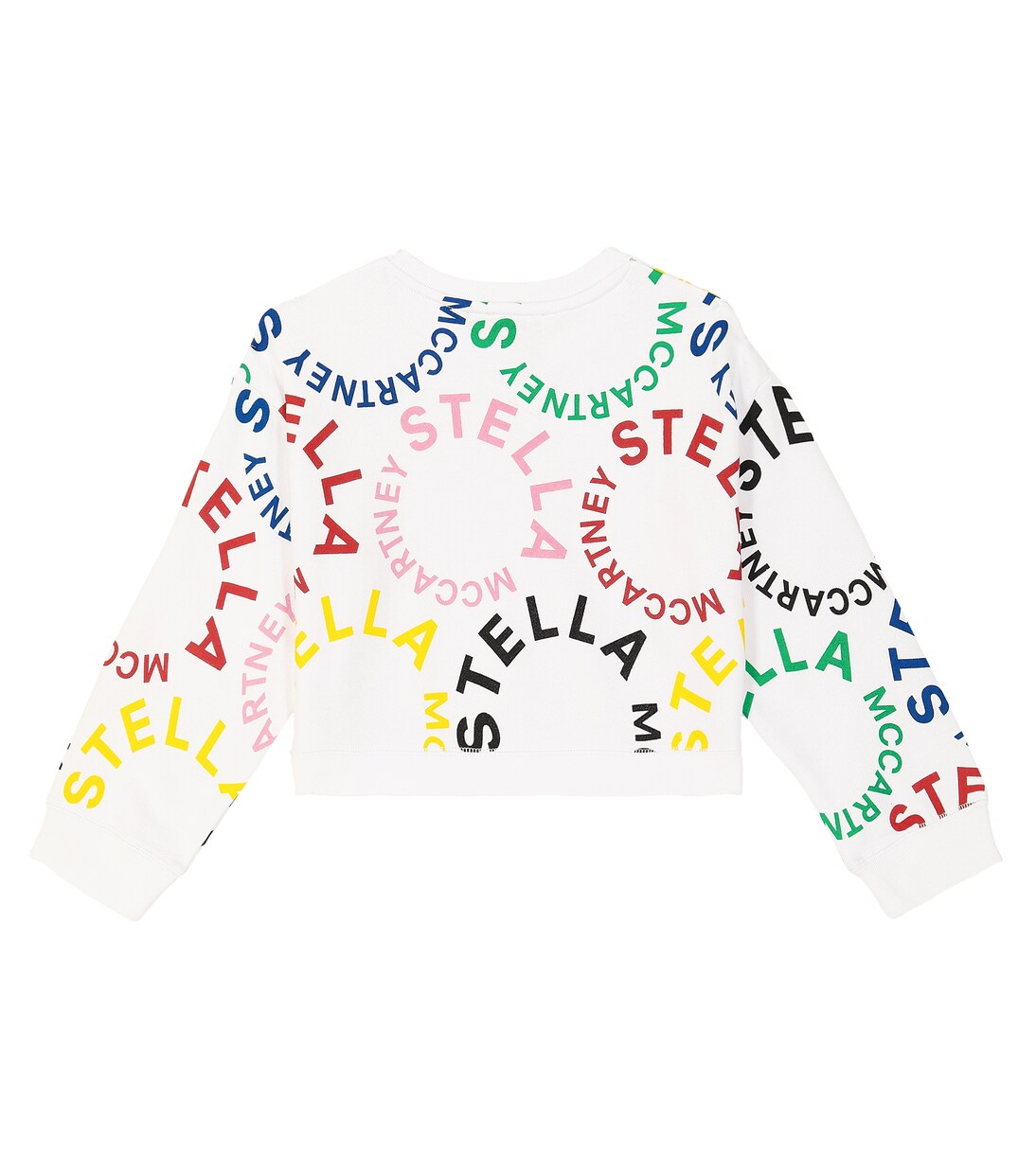 Sudadera en jersey de algodón con logo | Stella McCartney Kids