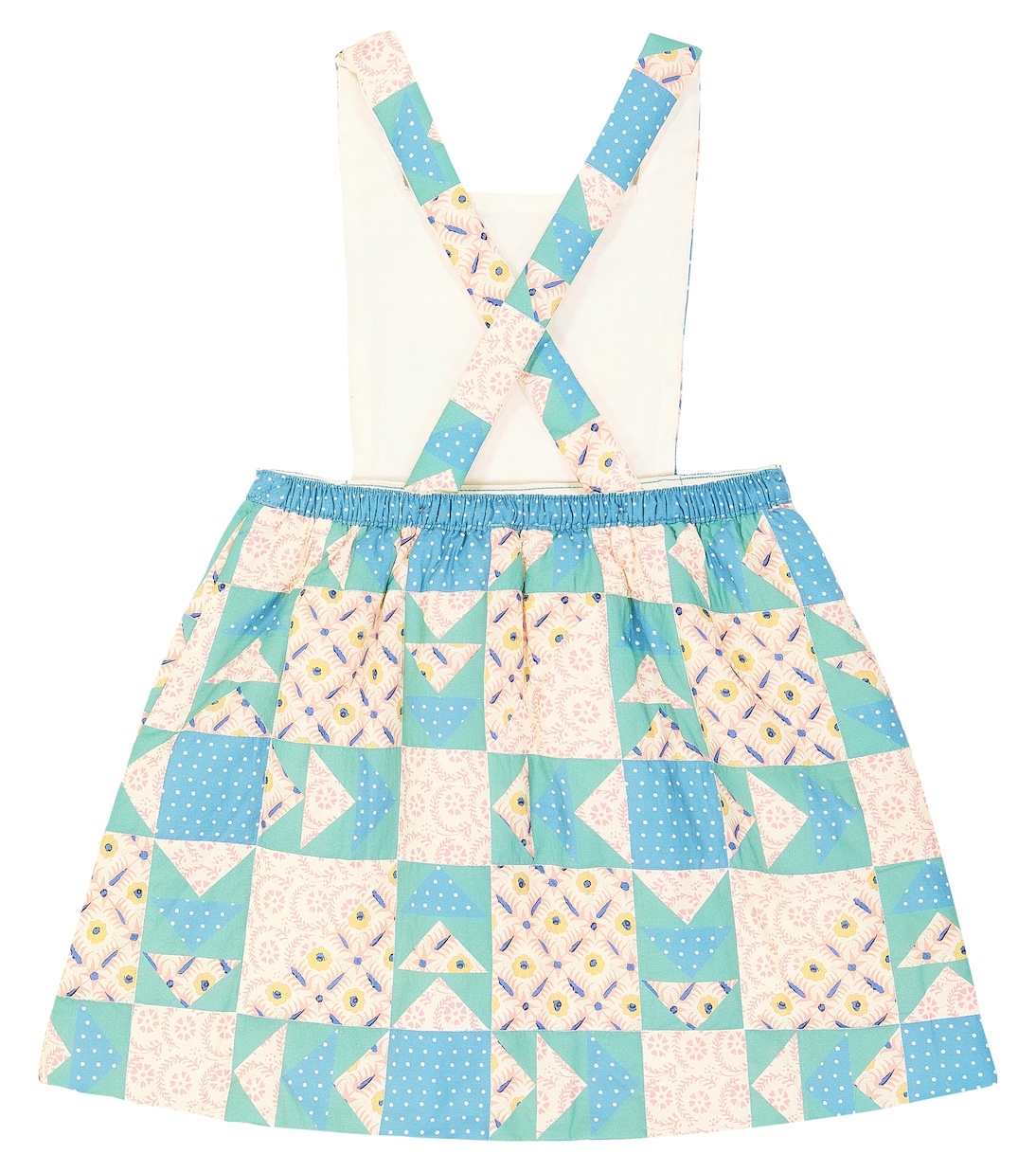 Vestido de algodón de patchwork | Louise Misha