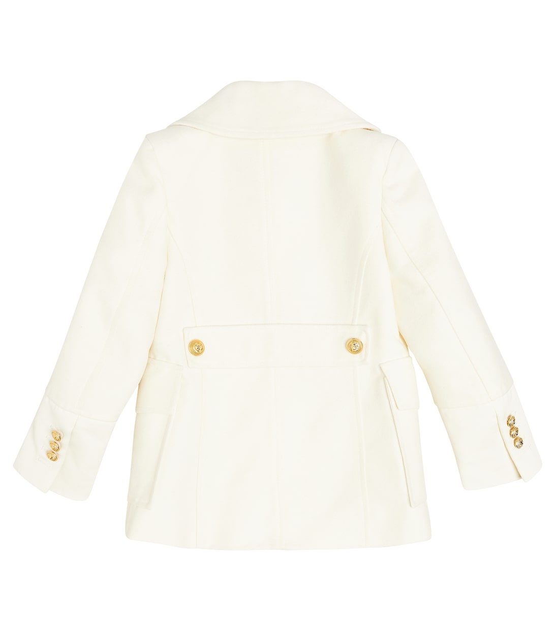 Cappotto in cotone e lana | Balmain Kids