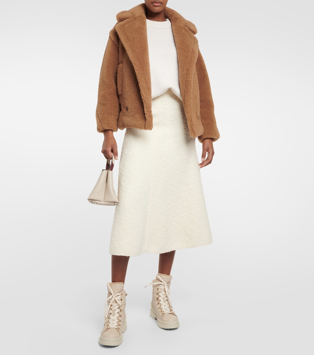 Botas de piel con forro de borrego | Bogner