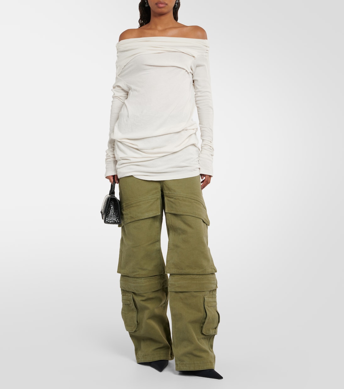 Pantalon cargo en coton | Entire Studios