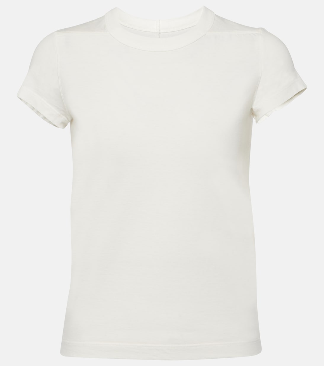 Camiseta cropped de jersey de algodón | Rick Owens