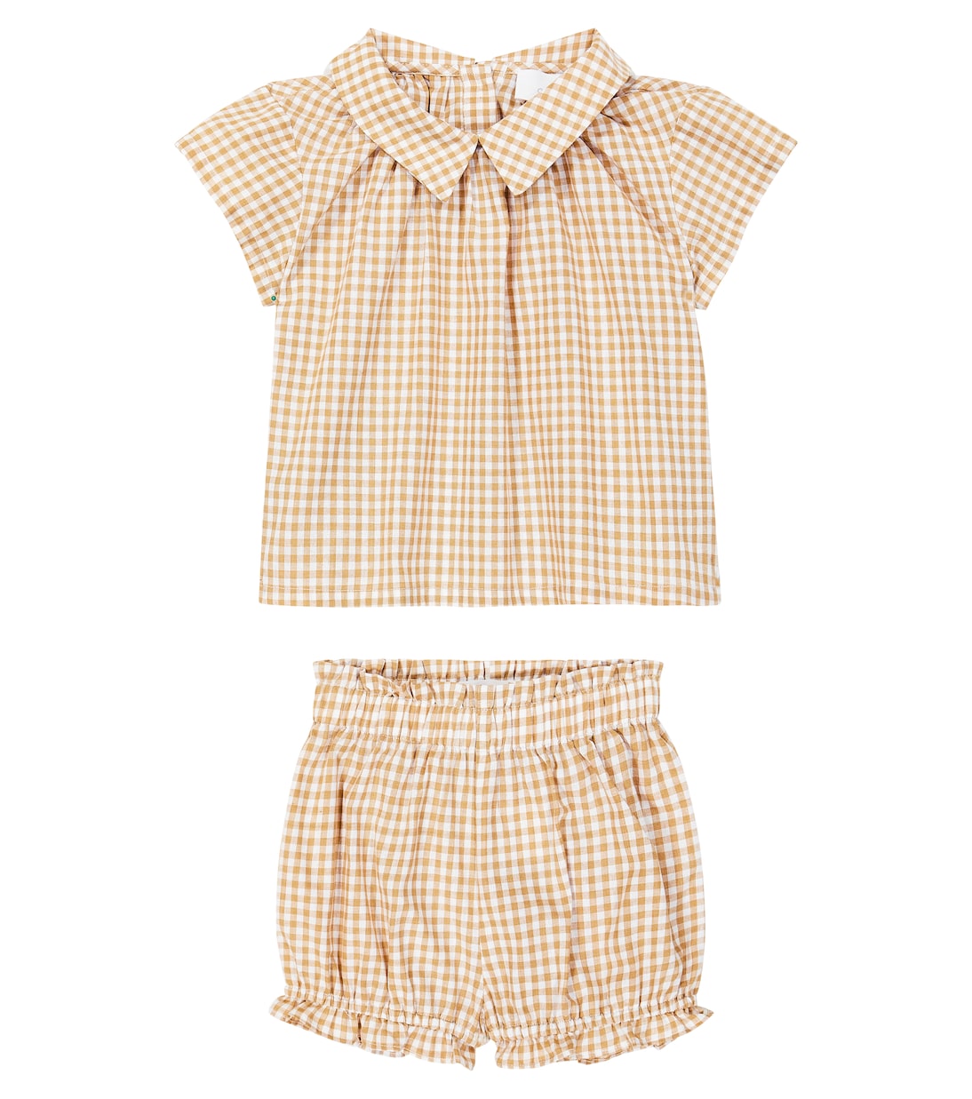 Bébé – Set top et short Miki en coton | C'era Una Volta
