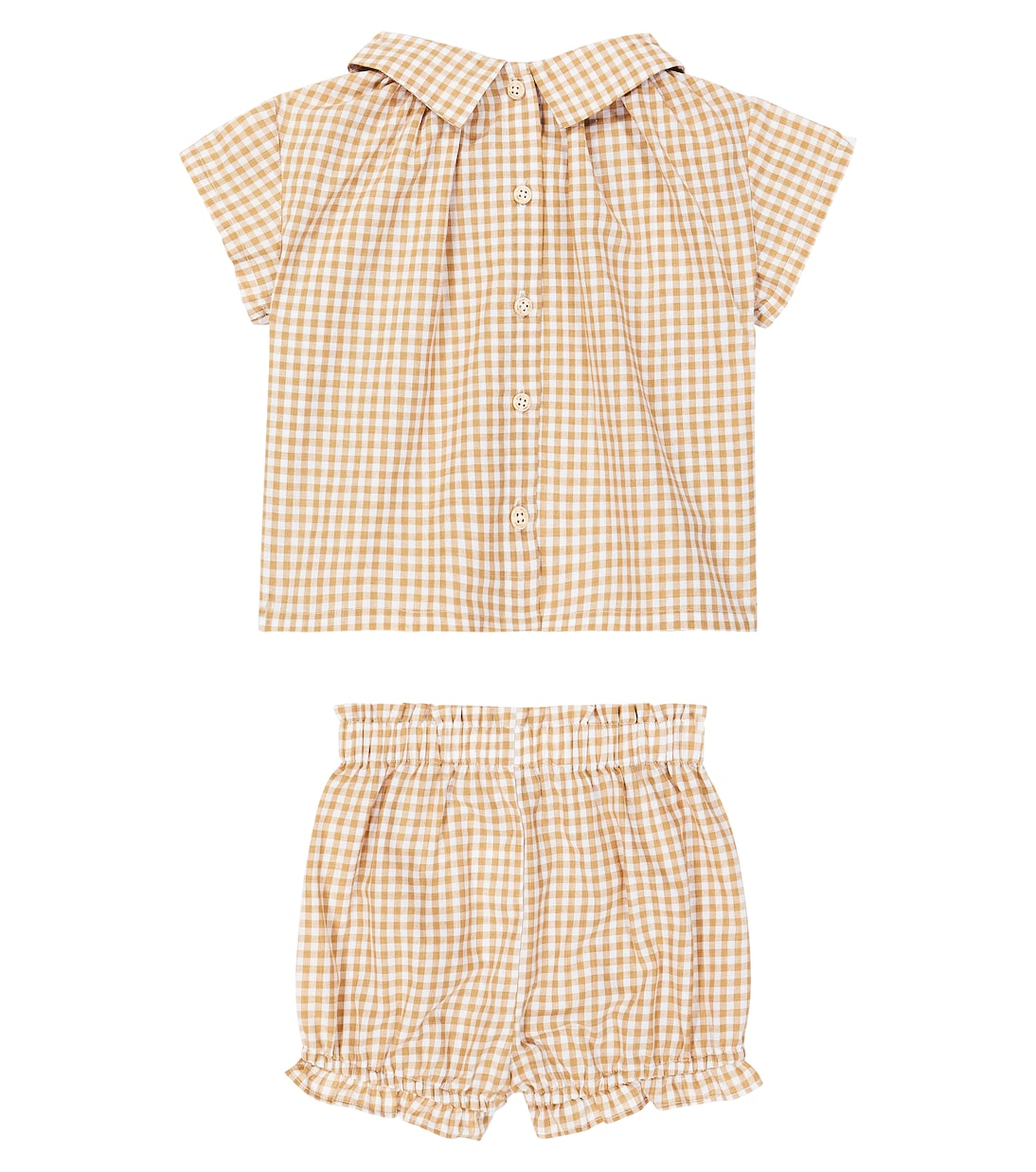 Bébé – Set top et short Miki en coton | C'era Una Volta
