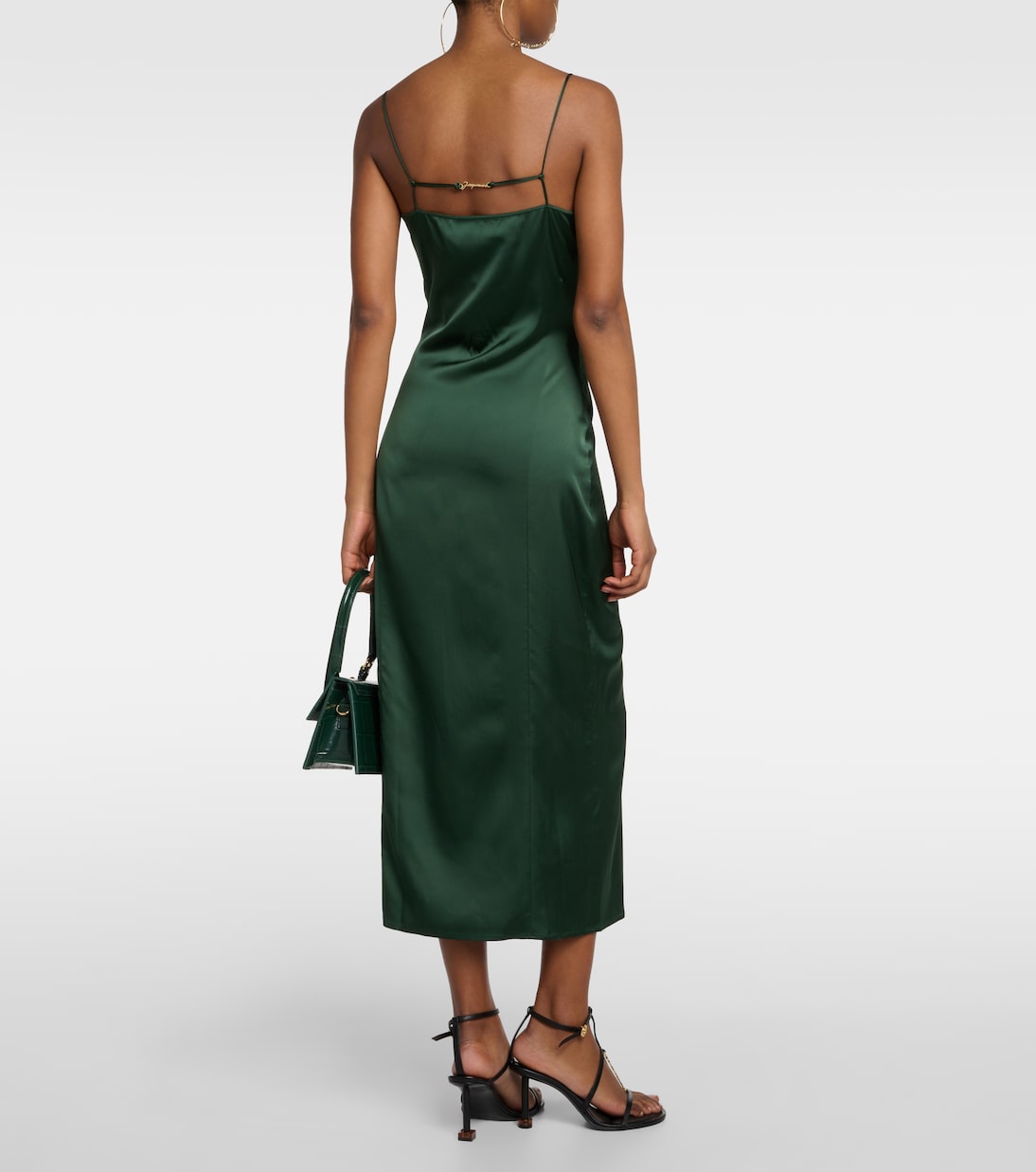 La Robe Notte satin slip dress | Jacquemus