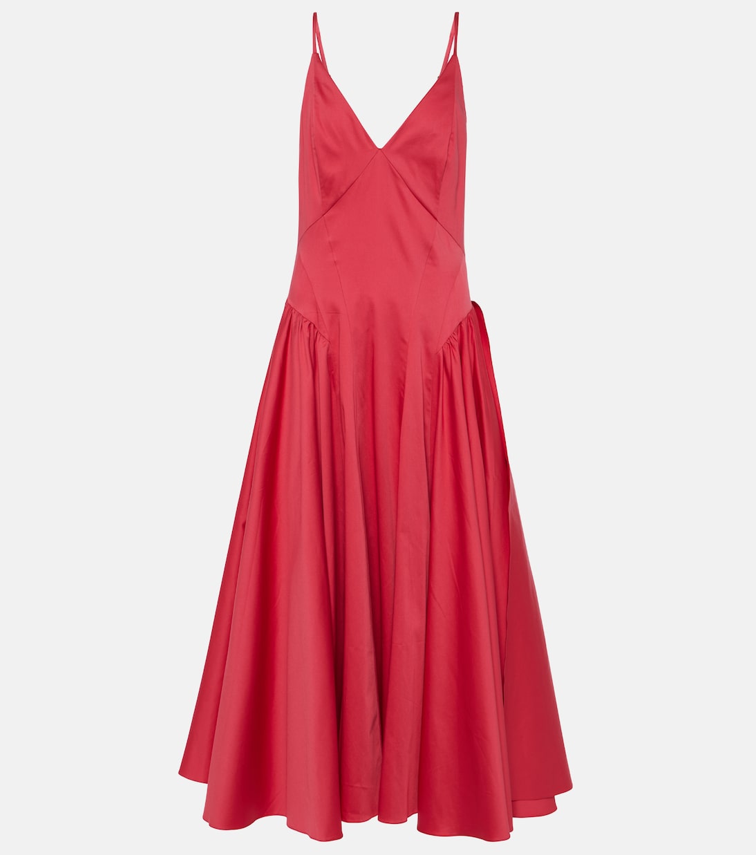 Robe midi Solene en coton mélangé | Tove