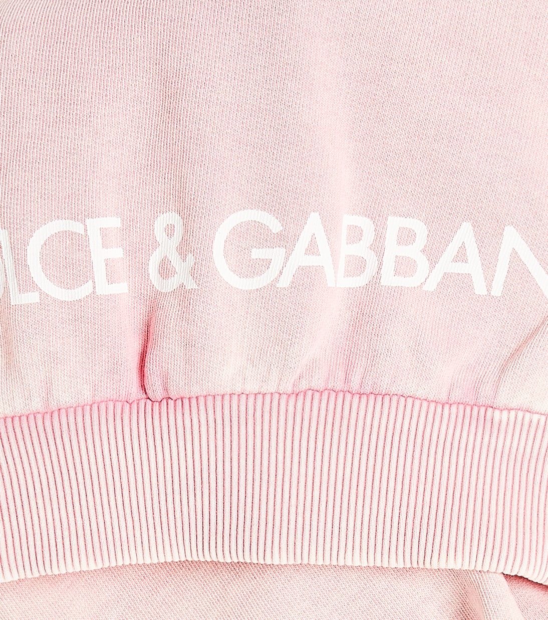 Sudadera con capucha de jersey de algodón | Dolce&Gabbana Kids
