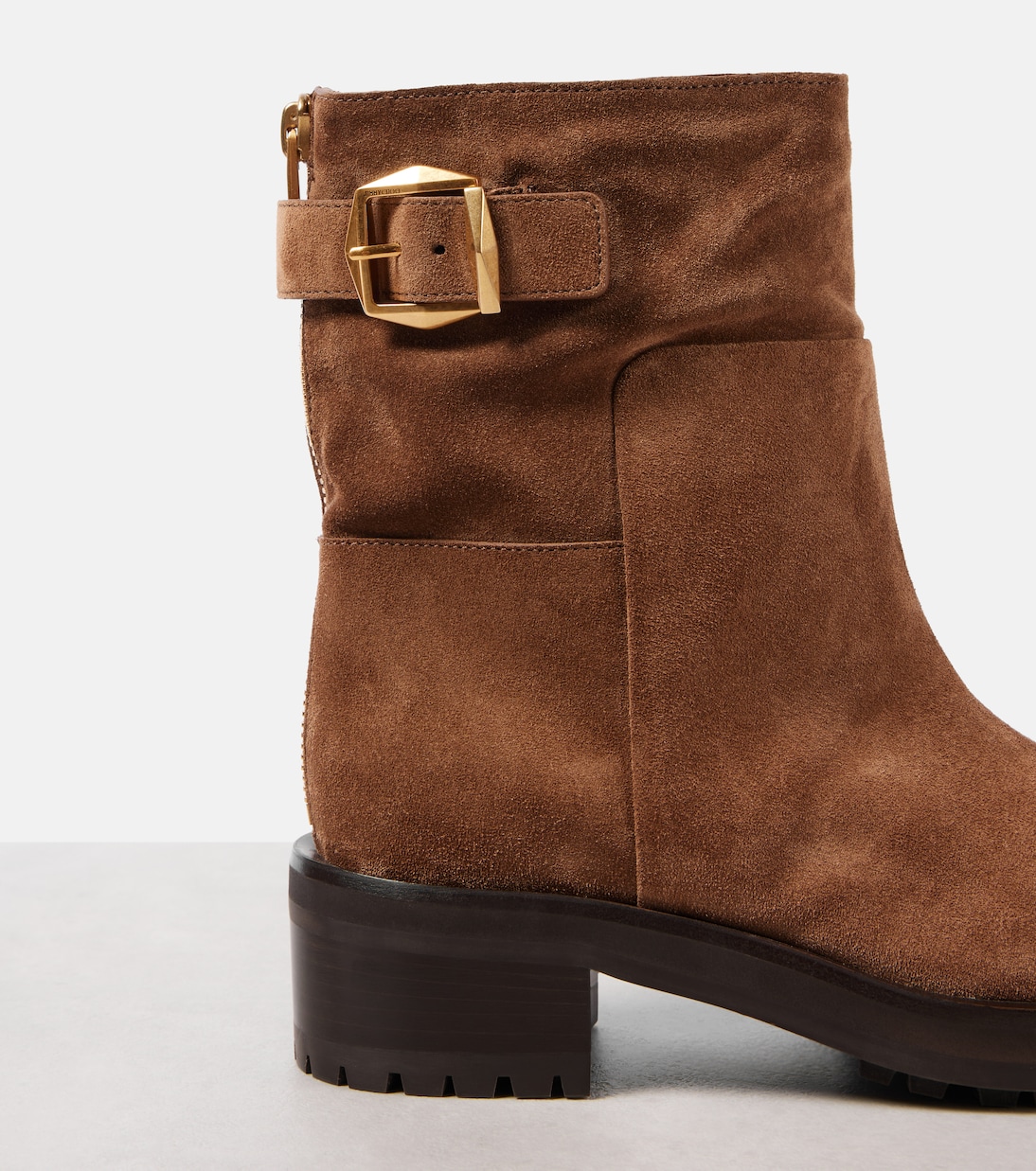 Ankle Boots Brooklyn 50 aus Veloursleder | Jimmy Choo