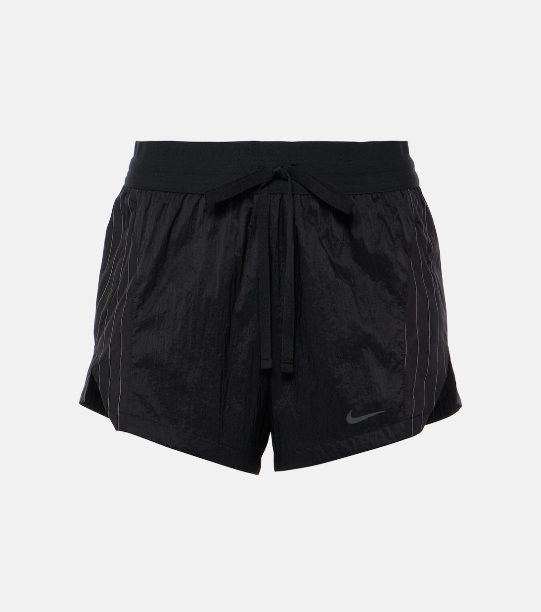 Pinstripe paneled running shorts | Nike