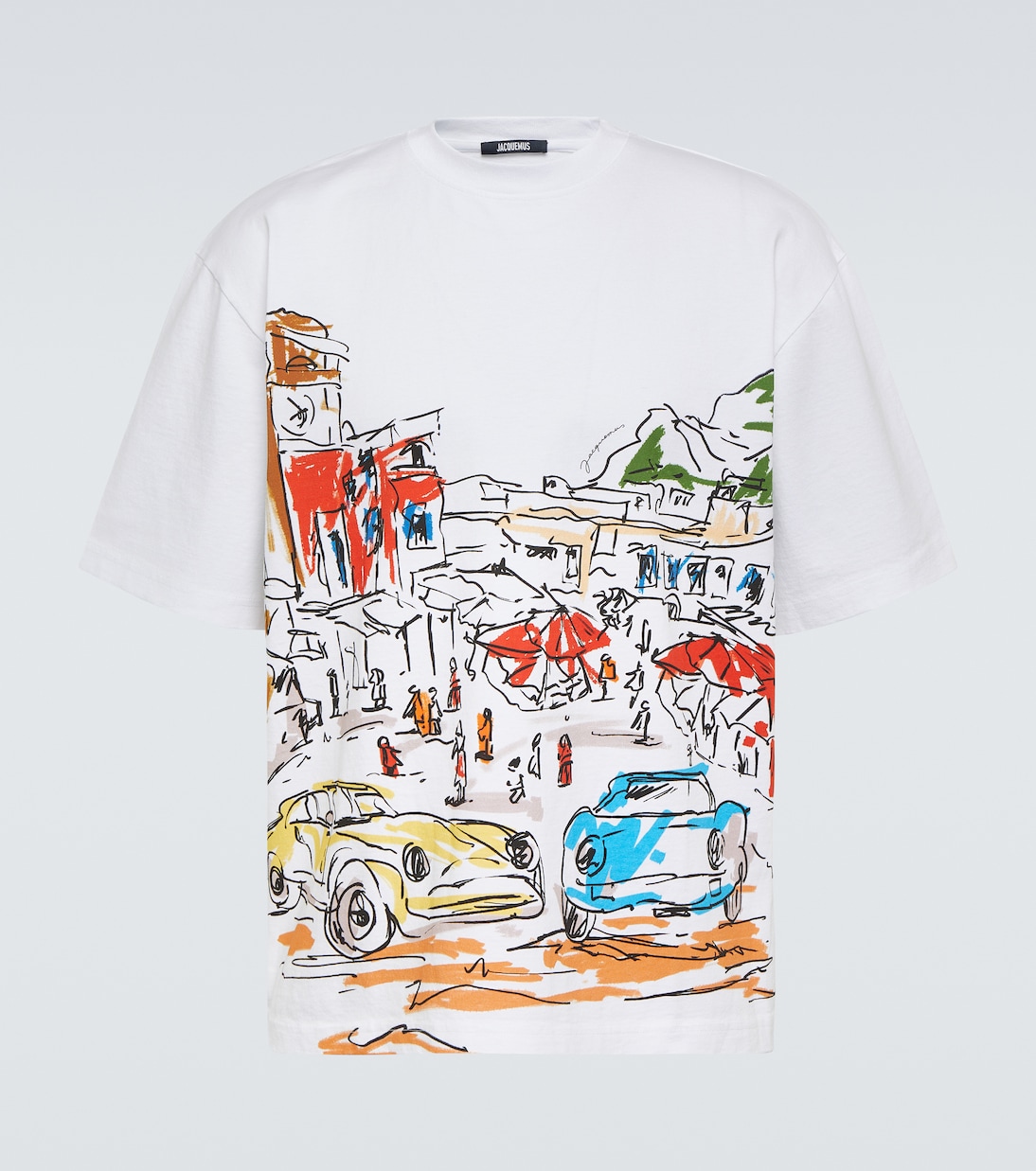 T-Shirt Largo aus Baumwolle | Jacquemus