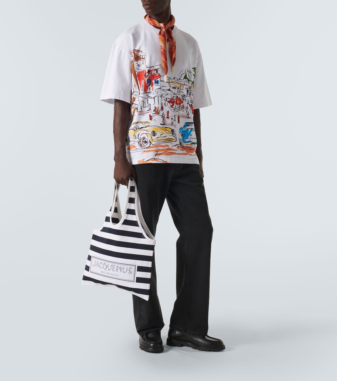 T-Shirt Largo aus Baumwolle | Jacquemus