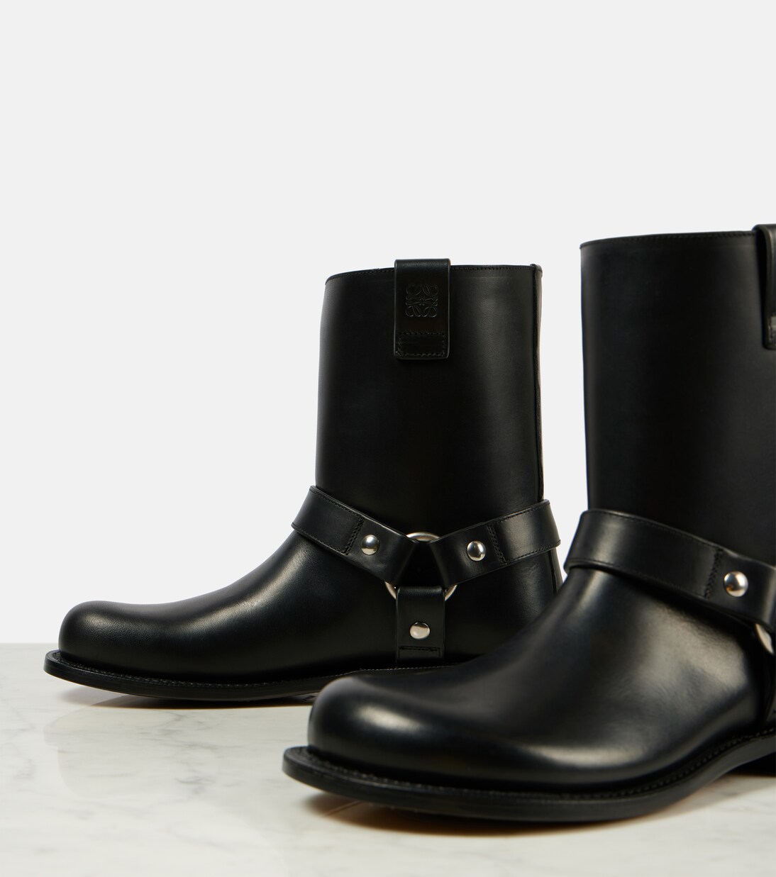 Bottines Paula’s Ibiza Campo en cuir | Loewe