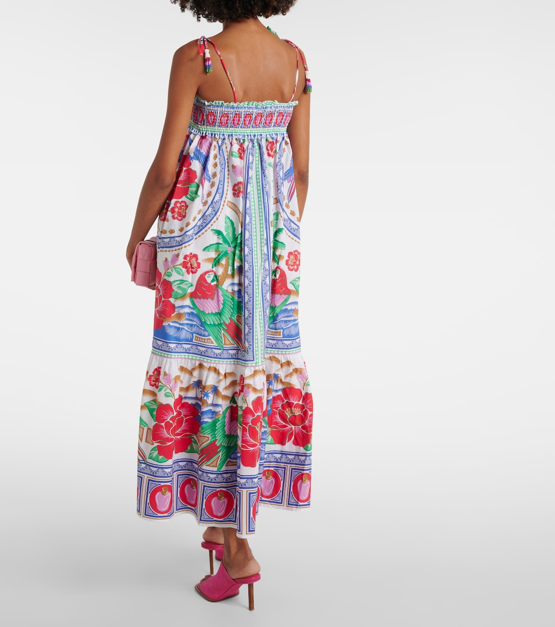 Midikleid aus Baumwolle | Farm Rio
