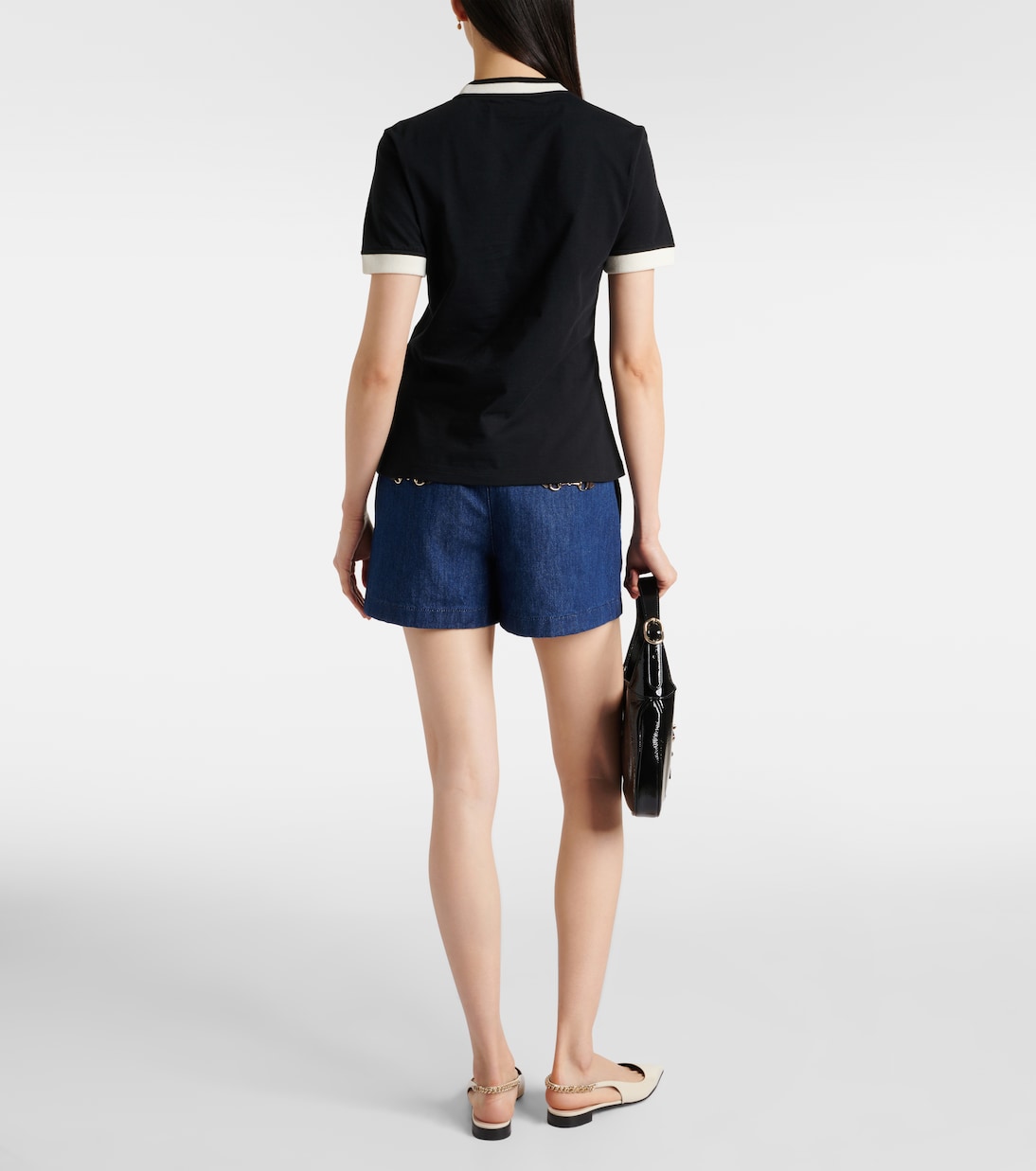 T-shirt Interlocking G in jersey di cotone  | Gucci