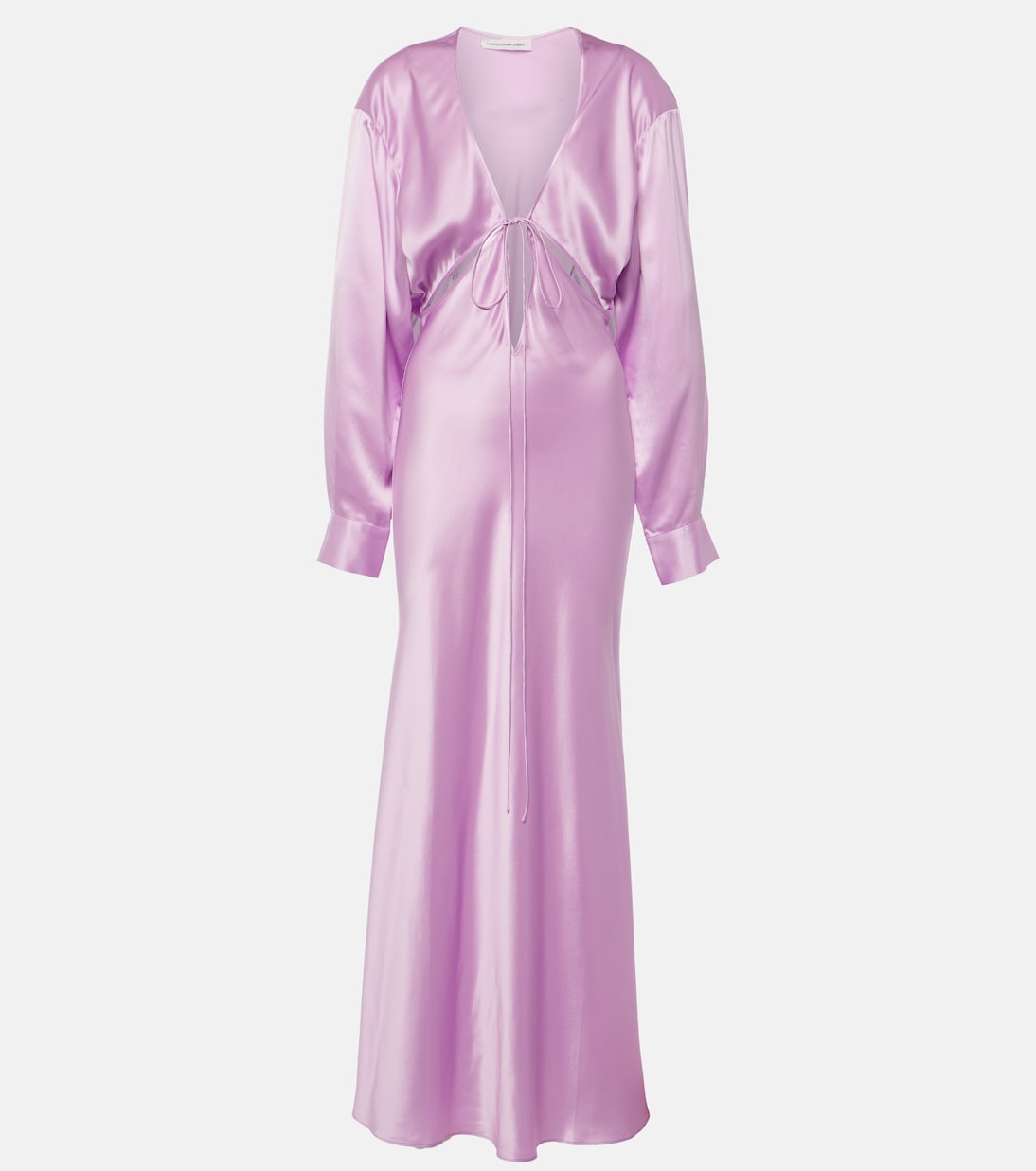 Triquetra silk satin maxi dress | Christopher Esber