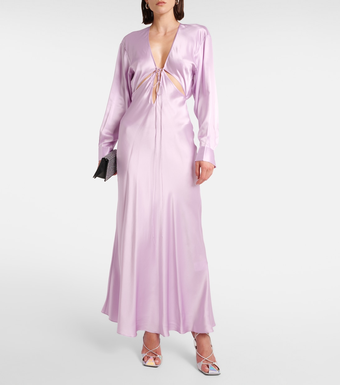 Triquetra silk satin maxi dress | Christopher Esber