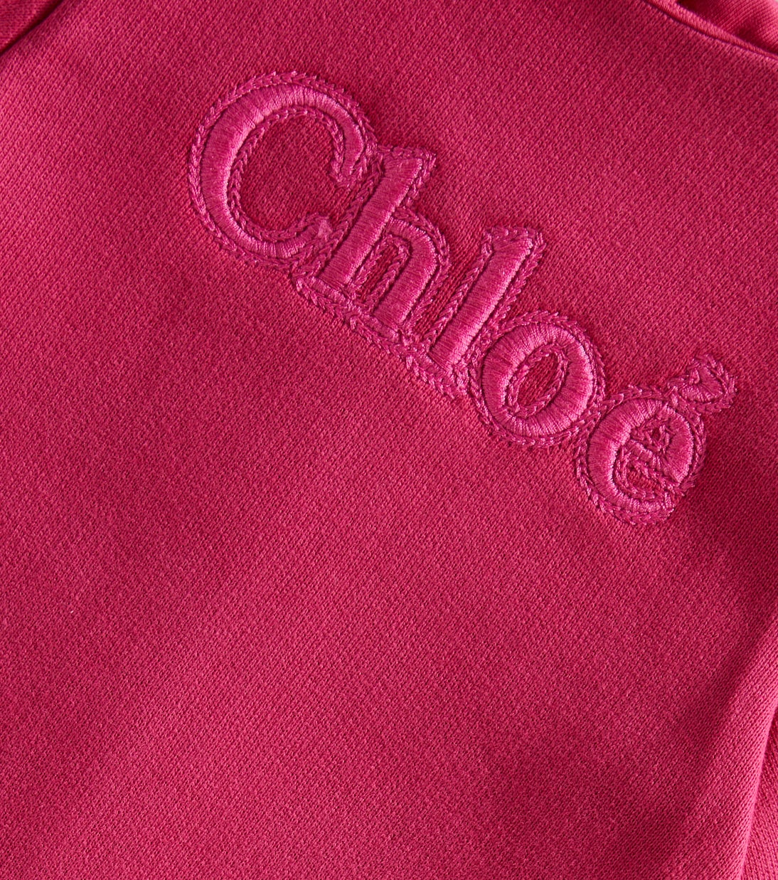 Bébé – Robe en coton à logo | Chloé Kids