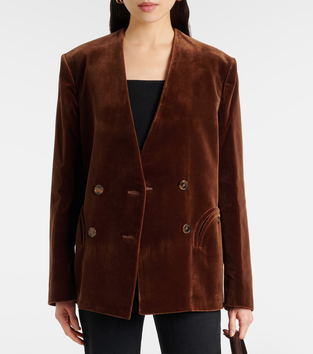 Blazer Anytime de terciopelo de algodón | Blazé Milano