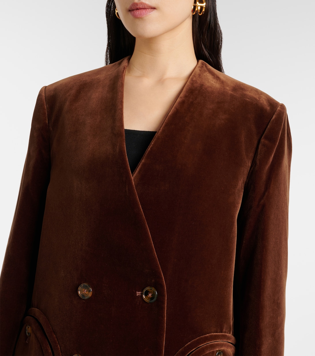 Blazer Anytime de terciopelo de algodón | Blazé Milano