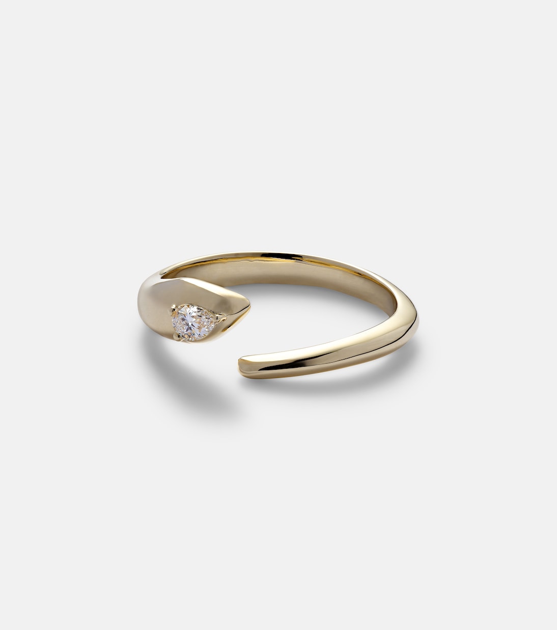 Bague Diana en or 14 ct et diamant | Stone and Strand