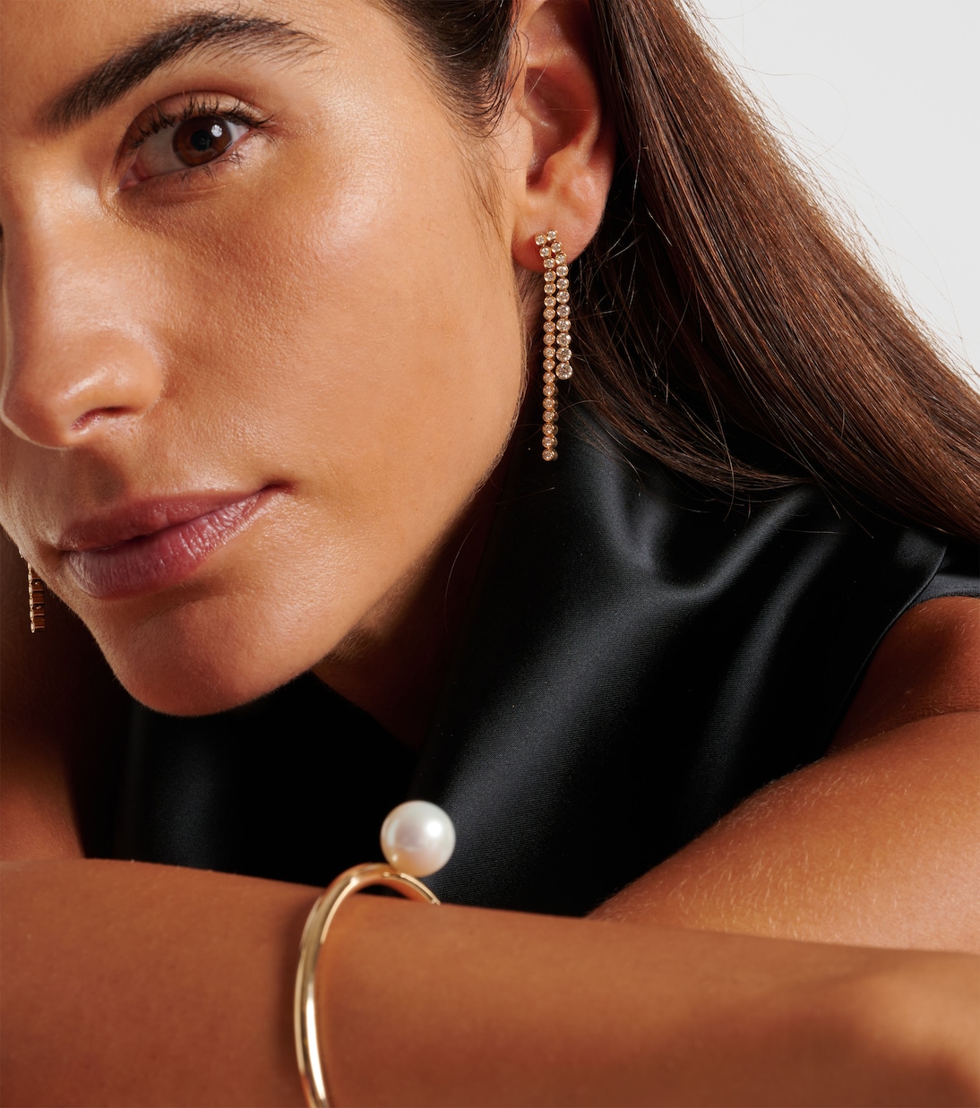 Orecchini La Danse in oro 18kt con diamanti | Sophie Bille Brahe
