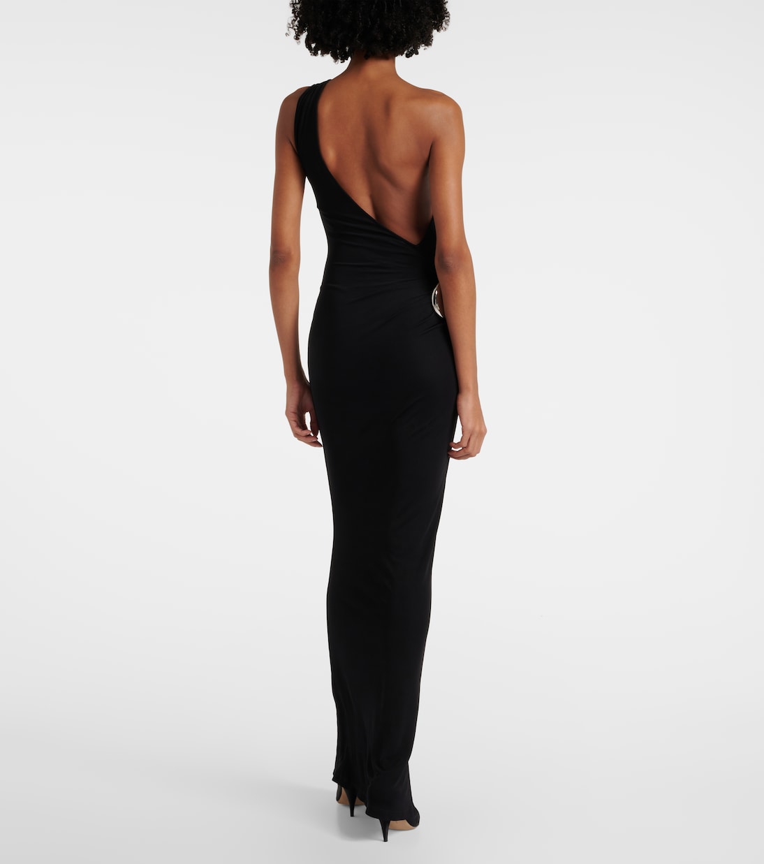 Vestido Largo Zen de Staud con Detalles Fruncidos y Corte Moderno para Jóvenes