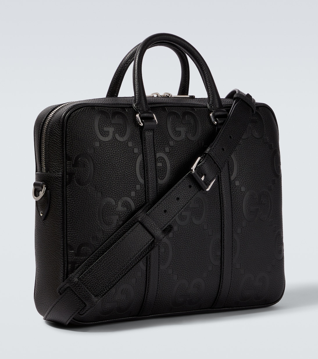 Jumbo GG leather briefcase | Gucci